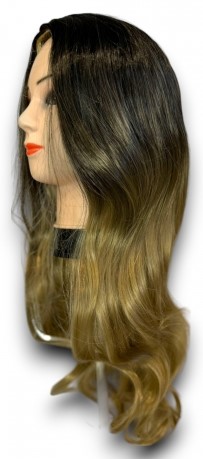 Egyedülálló női paróka - ombré 70 cm